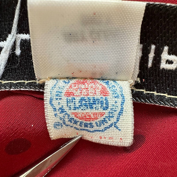 SOLD Vintage 70s 80s Albert Nipon Midi Shirt Dress Red polkadot pleated small - Picture 14 of 16